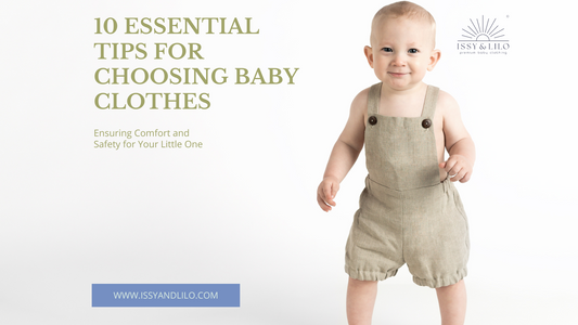 baby boy wearing Dungaree, 10 essential tips for choosing baby clothes