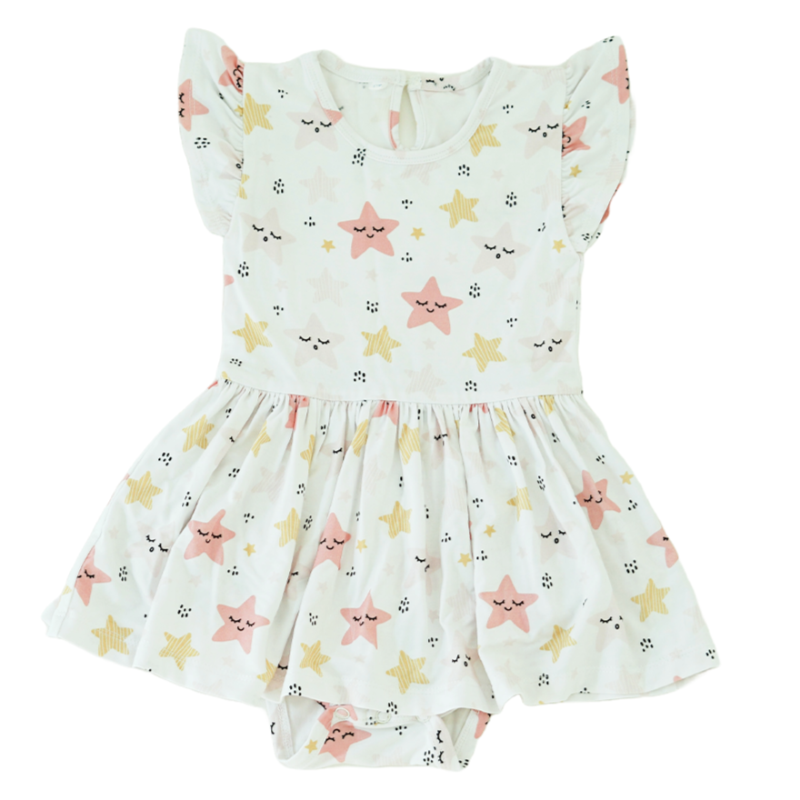 Bamboo Dress - Stars