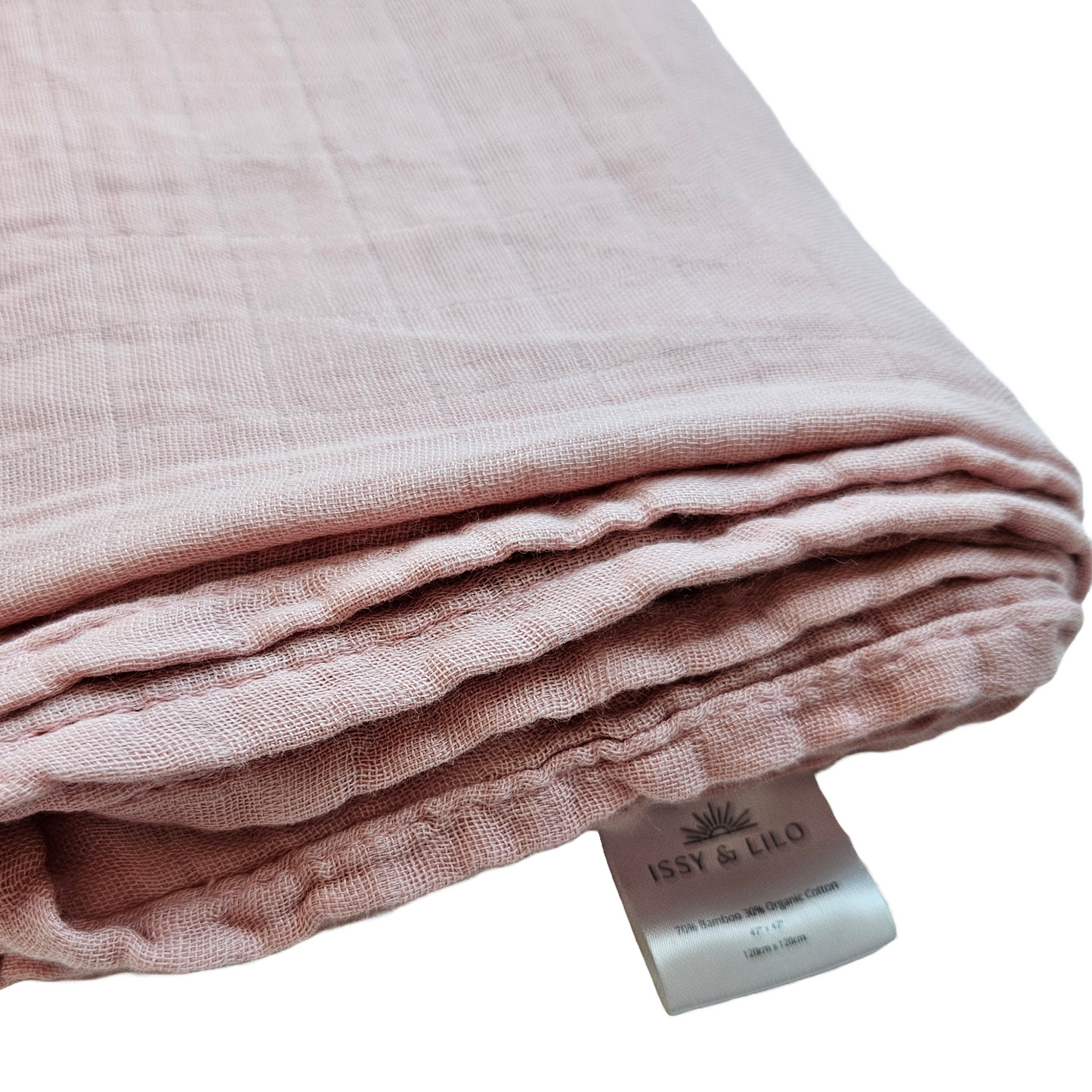 Ultra Soft Bamboo Swaddle - Light pink