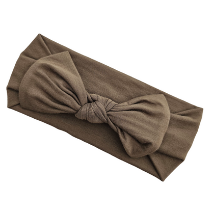 Bamboo Headband - Olive Green