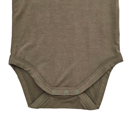 Sleeveless Bamboo Bodysuit - Olive Green