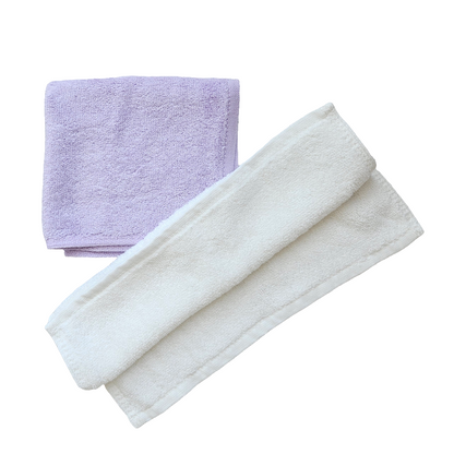 Bamboo washcloths - 6 pieces - mixed colors