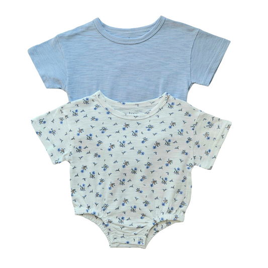 Oversized Organic Cotton Bodysuits Set of 2