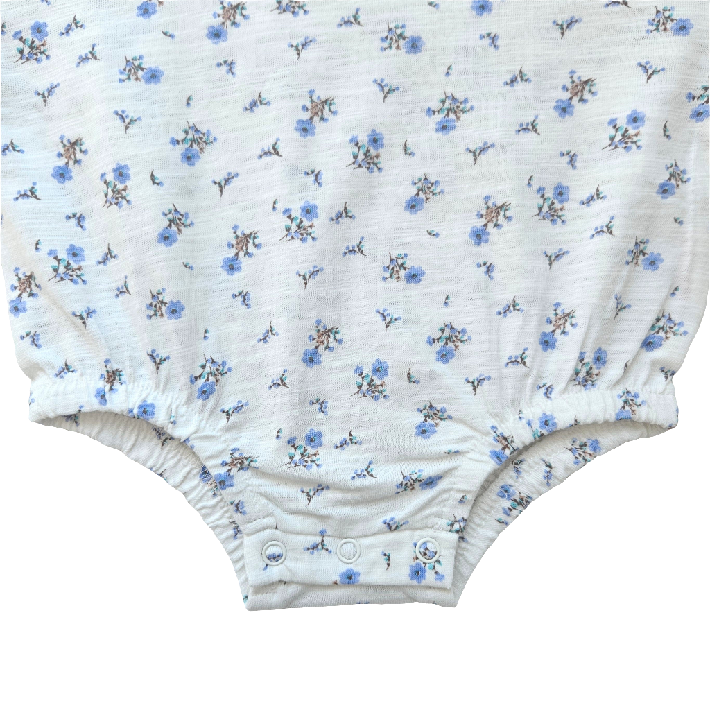 Oversized Organic Cotton Bodysuit - Little Flower