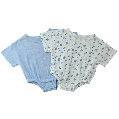 Oversized Organic Cotton Bodysuits Set of 2