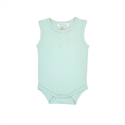 Sleeveless Bamboo Bodysuit - Green