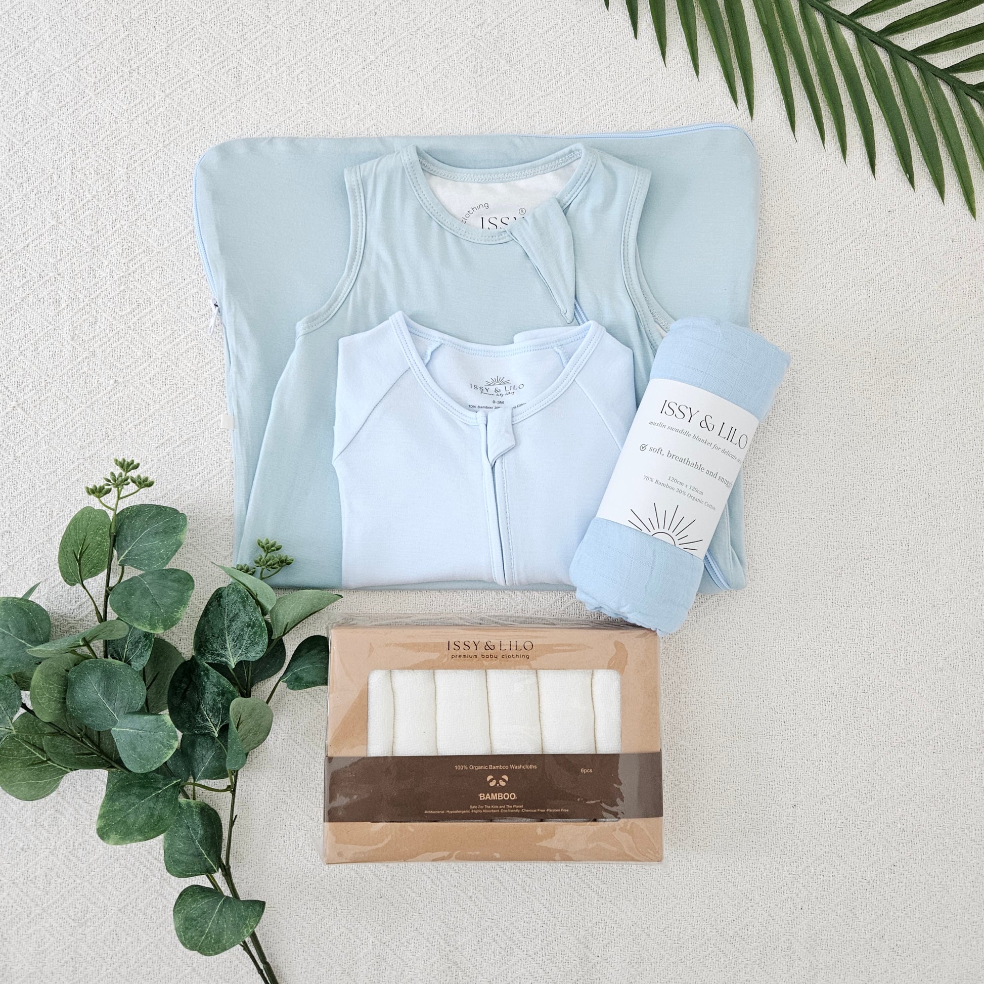 Baby Boy Essentials Set (4 Pieces) – Issy Lilo - Main Image